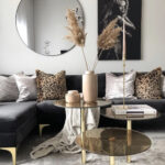 Black And Gold Living Room | Gold Living Room, Black And Gold Inside Wohnzimmer Gold Modern