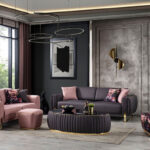 Casa Padrino Luxury Armchair Black / Multicolored / Gold – Modern Regarding Sessel Wohnzimmer Modern