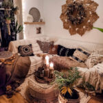 Natural Boho Interior On Instagram: “ᴬᵈᵛᵉʳᵗᶦˢᵉᵐᵉⁿᵗ The Within Hippie Wohnzimmer