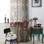 Nordic Sheer Curtain Luxury Breathable Embroidery Curtain Living In Luxus Gardinen Wohnzimmer