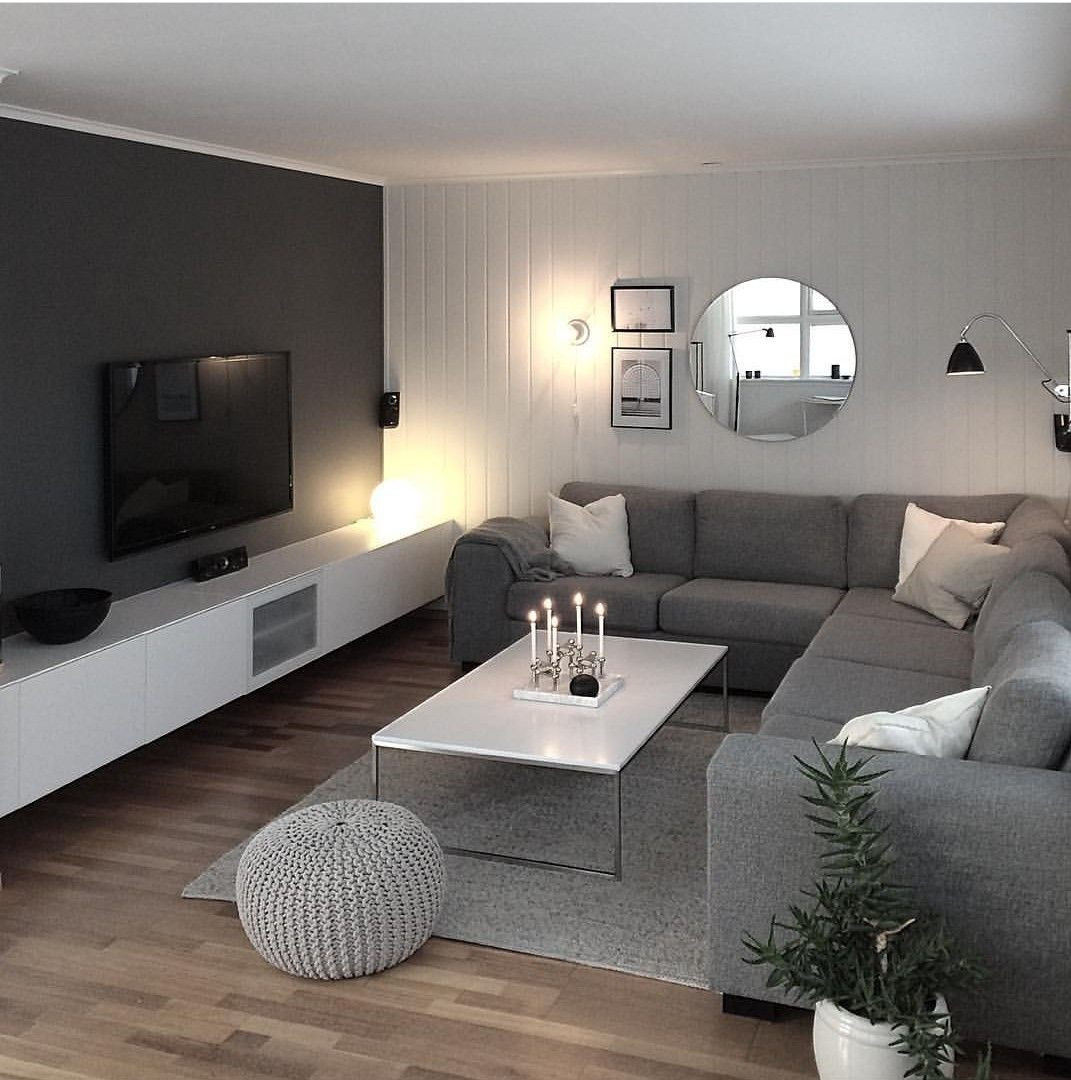 Pinnessa On Salon | Living Room Scandinavian, Affordable intended for Wohnzimmer Inspiration Grau