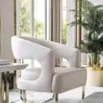 Sessel Beige Wohnzimmer Design Elegantes Möbel Modern 1 Sitzer With Regard To Sessel Wohnzimmer Modern