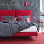 Signalwirkung. Schlafzimmer In Rot Und Grau – [Schöner Wohnen] Throughout Wohnzimmer Grau Rot