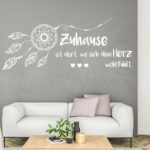 Wandtattoo Traumfänger Wandtattoo Wohnzimmer Spruch Wandtattoo Intended For Sprüche Wohnzimmer