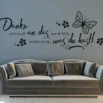 Wandtattoo Wohnzimmer Spruch Wandtatoo Sprüche Denke Nicht So Oft Regarding Sprüche Wohnzimmer