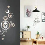 Moderne Wanduhr Spiegel Design Wand Dekouhr Wohnzimmer Uhr Uhrwerk With Moderne Wohnzimmer Uhren