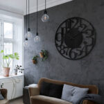 Xxl Wanduhr Aus Acrylglas – Modern Ø 70 Cm | Wall Art.de Throughout Moderne Wohnzimmer Uhren